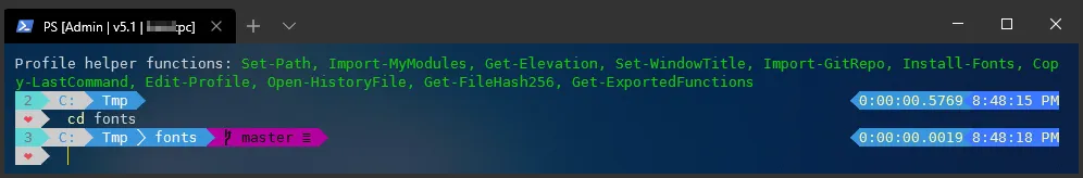 PowerShell ISE running as administrator